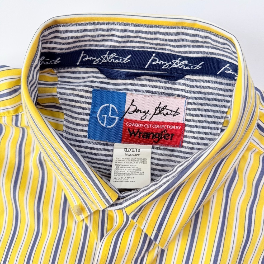Men’s Wrangler George Strait Long Sleeve Shirt Size XL - Picture 3 of 7